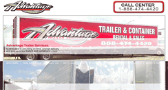 Desktop Screenshot of advantagetrailerservices.com